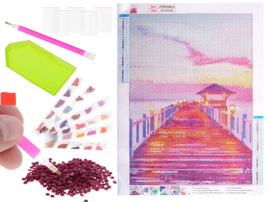 Diamond embroidery mosaic set 5D pier