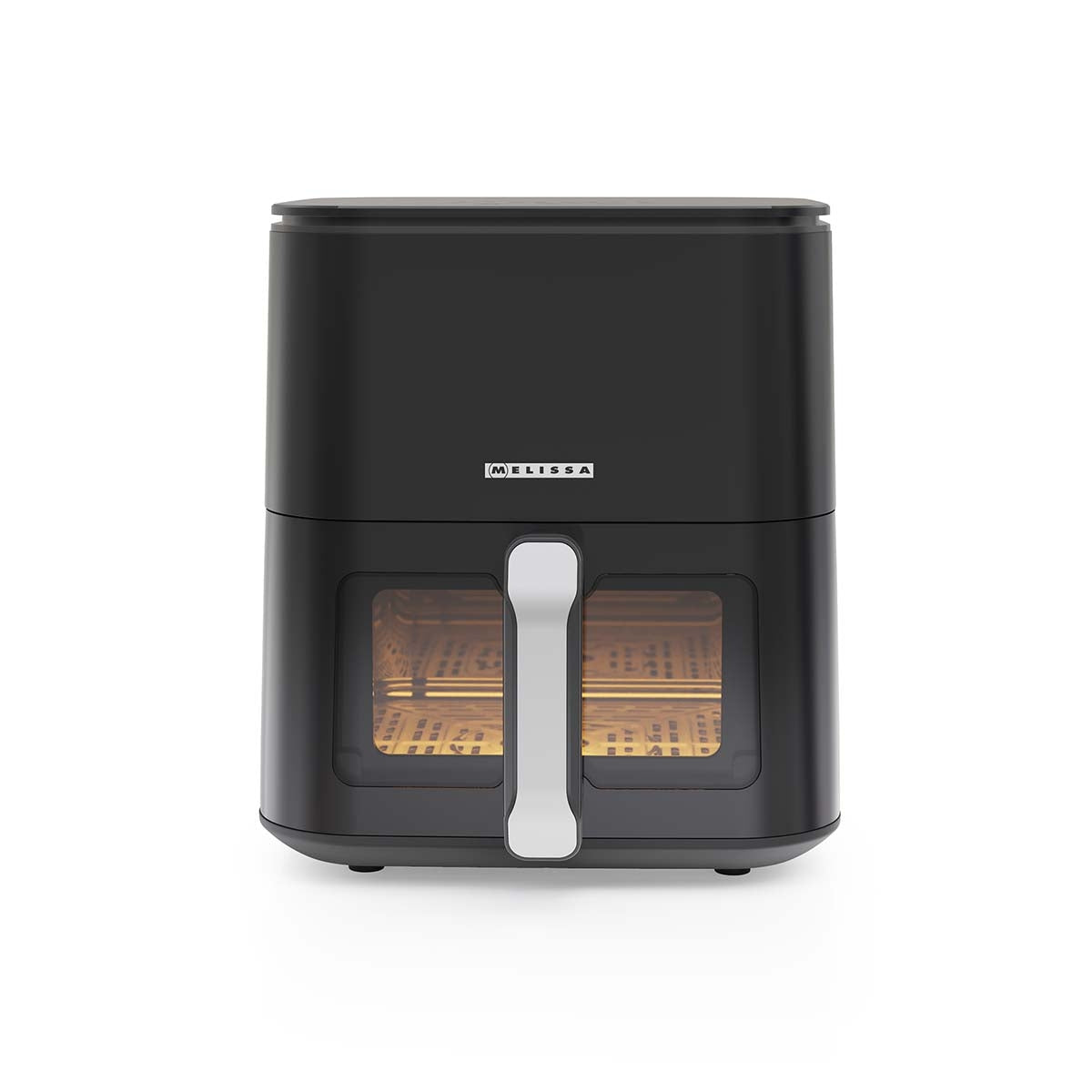 Digital Air Fryer XL, 5L, 60-Min Timer, 8 Presets, Black