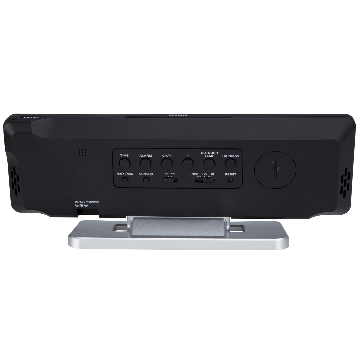 Digital Alarm Clock with Weather Station, Color Display