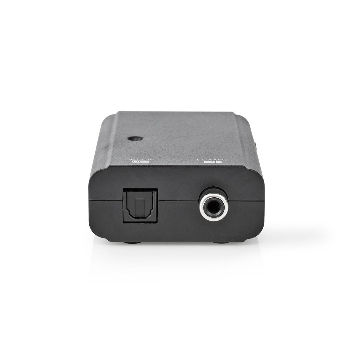 Digital Audio Converter | One way | Connection input: 1x S/PDIF | Connection output: TosLink Female | Instruction book | Black
