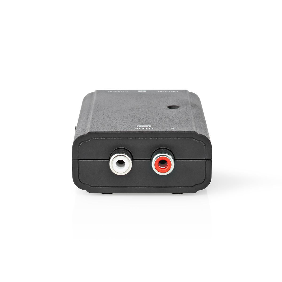 Digital Audio Converter | Two-way | Connection input: 1x S/PDIF (RCA) Female / 1x TosLink Female | Connection output: 2x RCA Female | ARC | Instruction book | Black