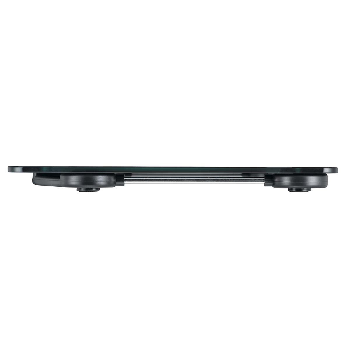 Digital Bathroom Scale, 180kg Capacity, Black/Silver