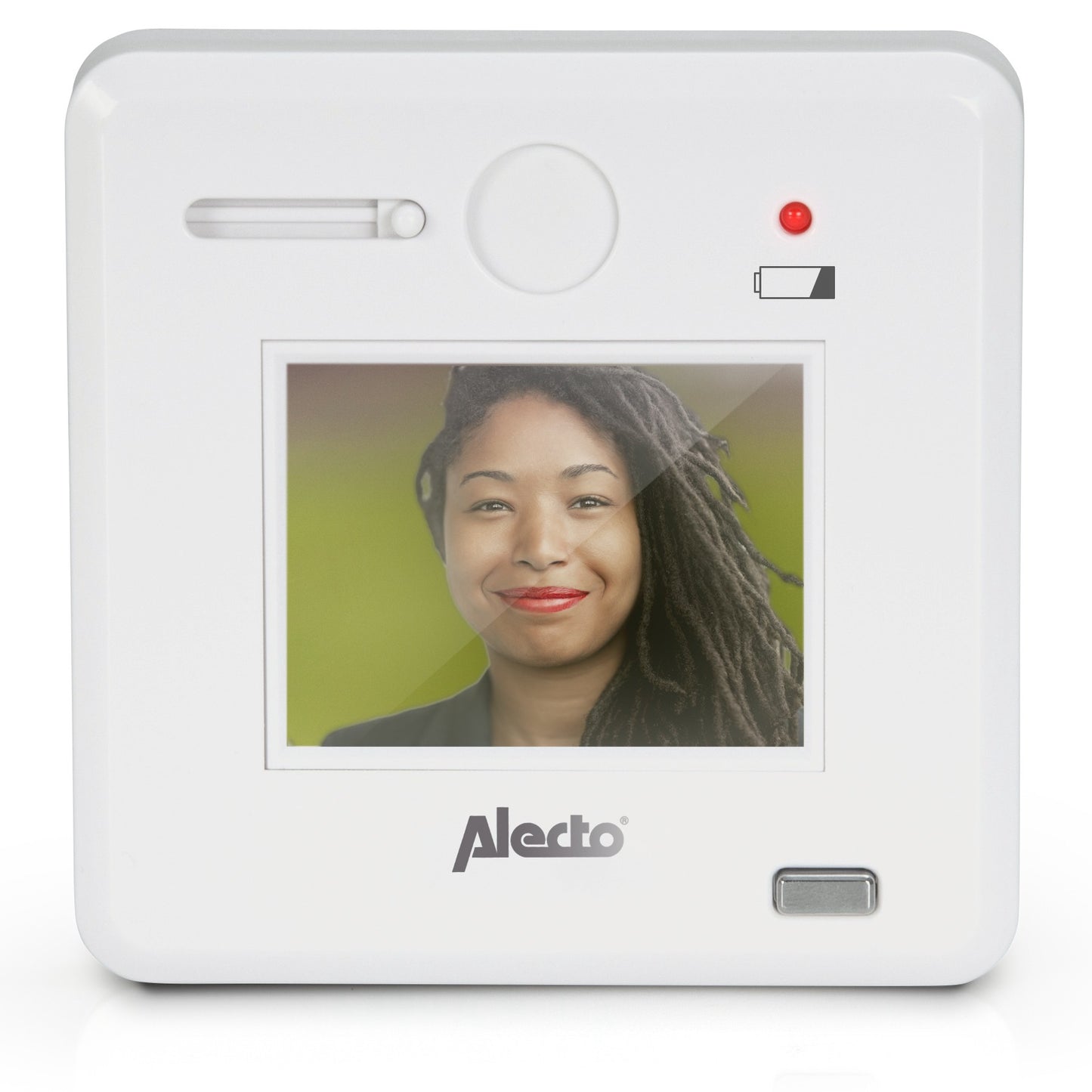 Digital Door Viewer with 2.4" Screen, White