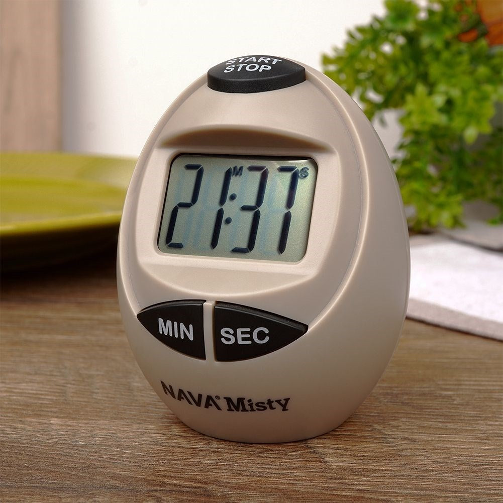Digital Egg Timer with Clear Display and Sound Signal