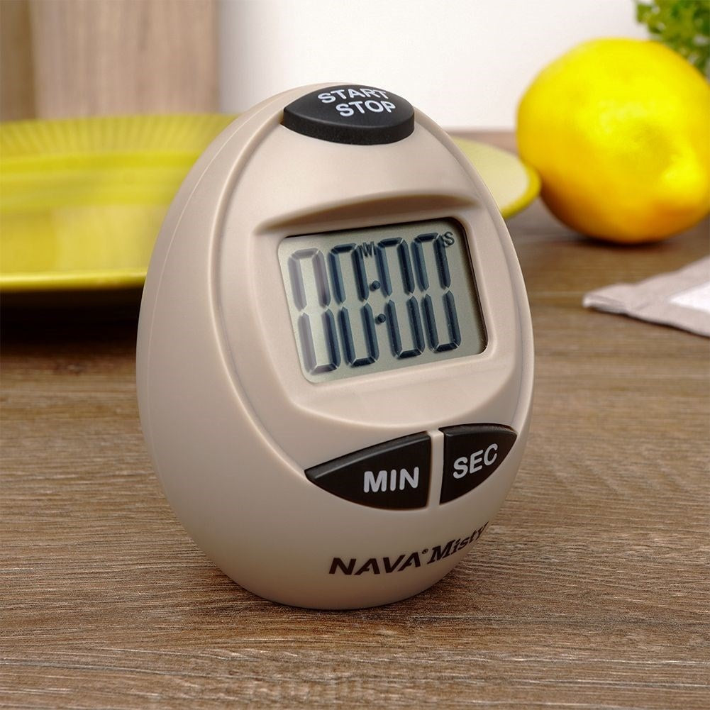 Digital Egg Timer with Clear Display and Sound Signal