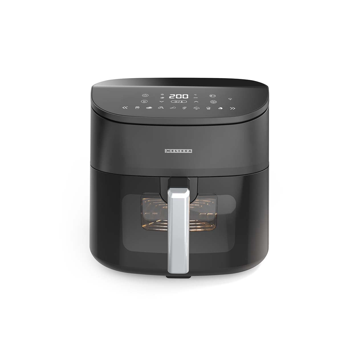 Digital Hot Air Fryer XXL, 7.6L, 60-Min Timer, 8 Presets
