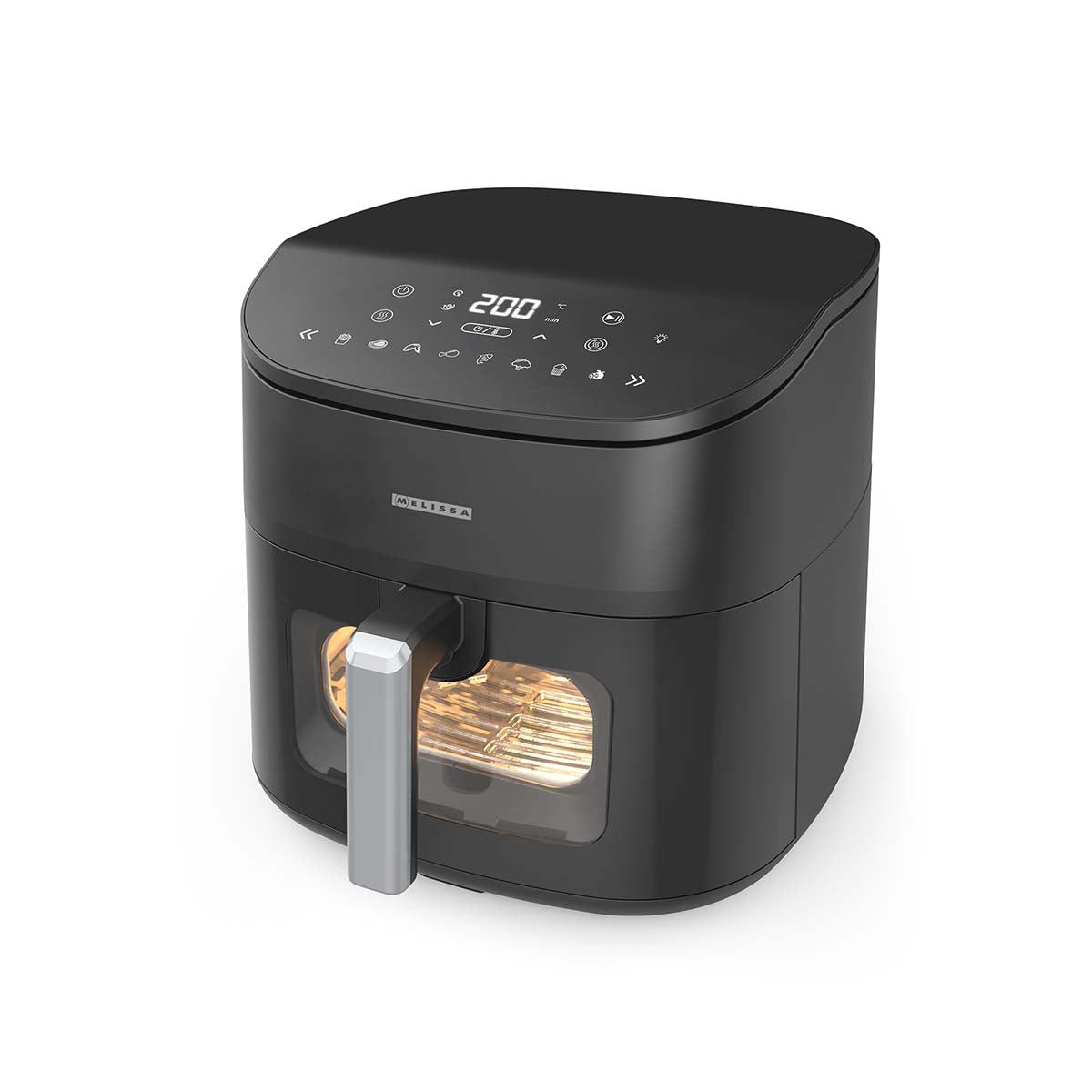 Digital Hot Air Fryer XXL, 7.6L, 60-Min Timer, 8 Presets