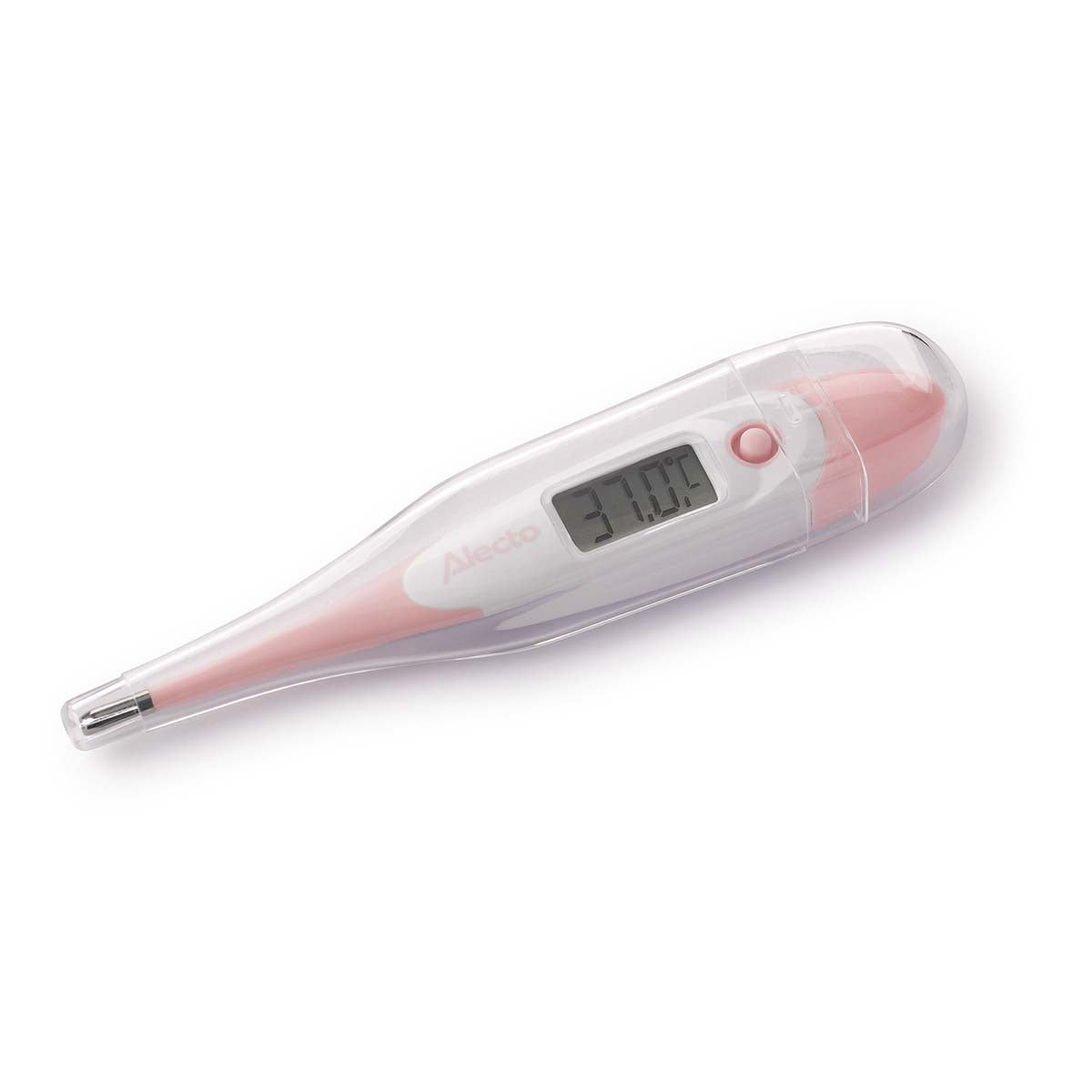 Digital Thermometer with Flexible Tip – Fast, Accurate, Pink