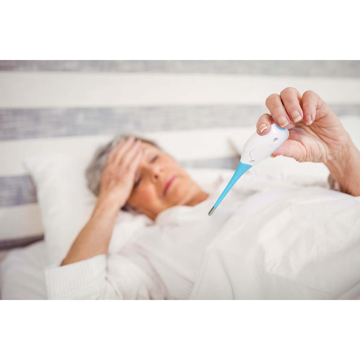 Digital Thermometer with Large Illuminated Display