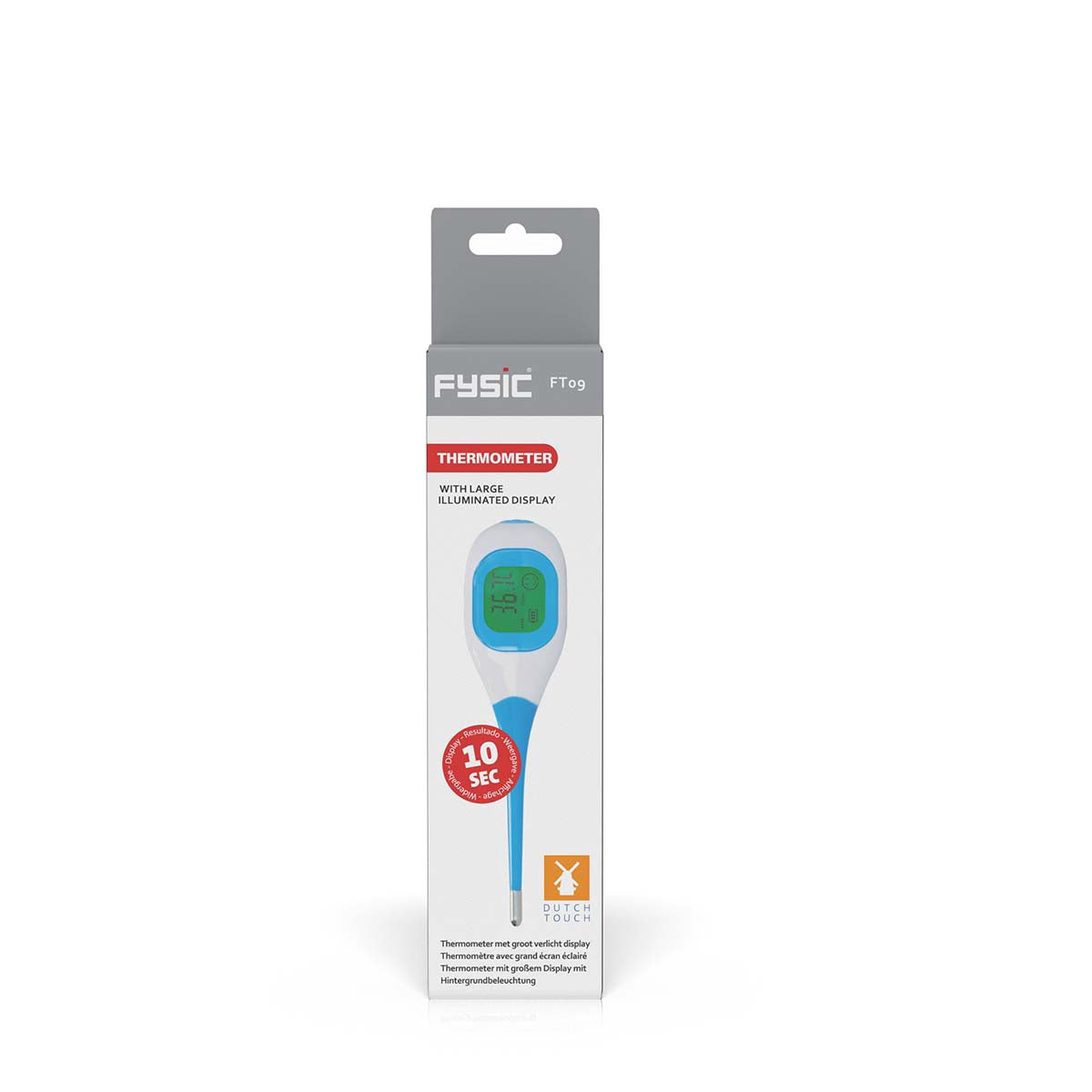 Digital Thermometer with Large Illuminated Display