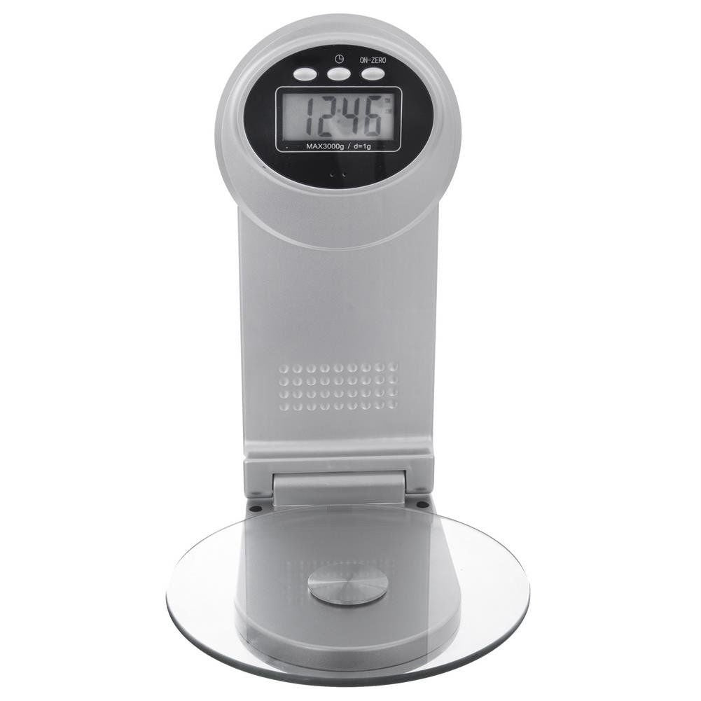 Digital kitchen scale with LCD display for accurate measurement