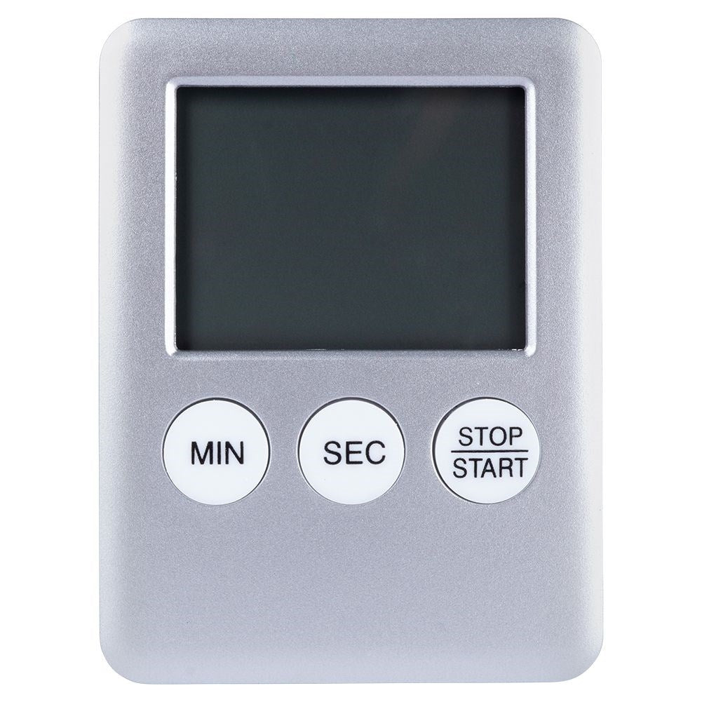 Digital kitchen timer with magnet for easy installation