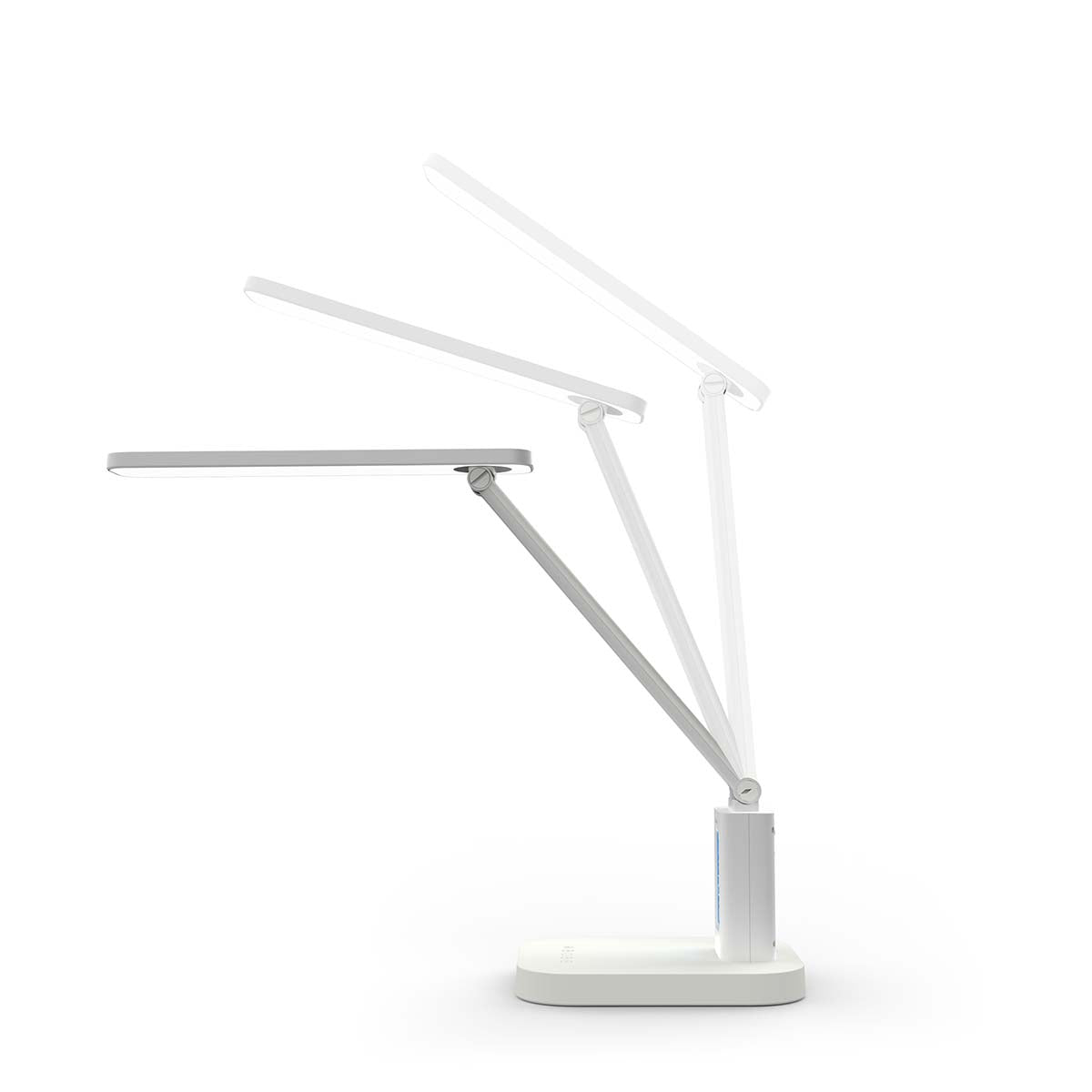 Dimmable LED Desk Lamp with Mirror, 3 Modes, Rechargeable