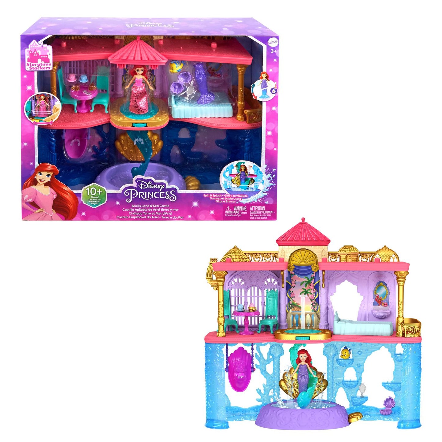 Diney Princess Ariel'S Deluxe Castle