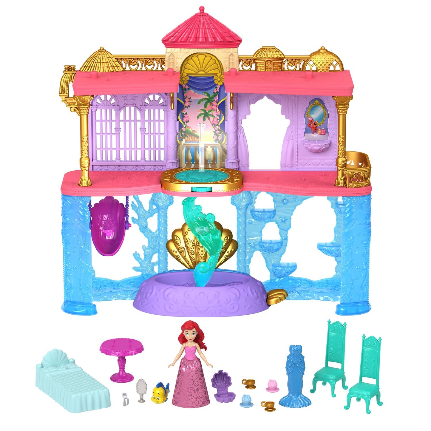 Diney Princess Ariel'S Deluxe Castle