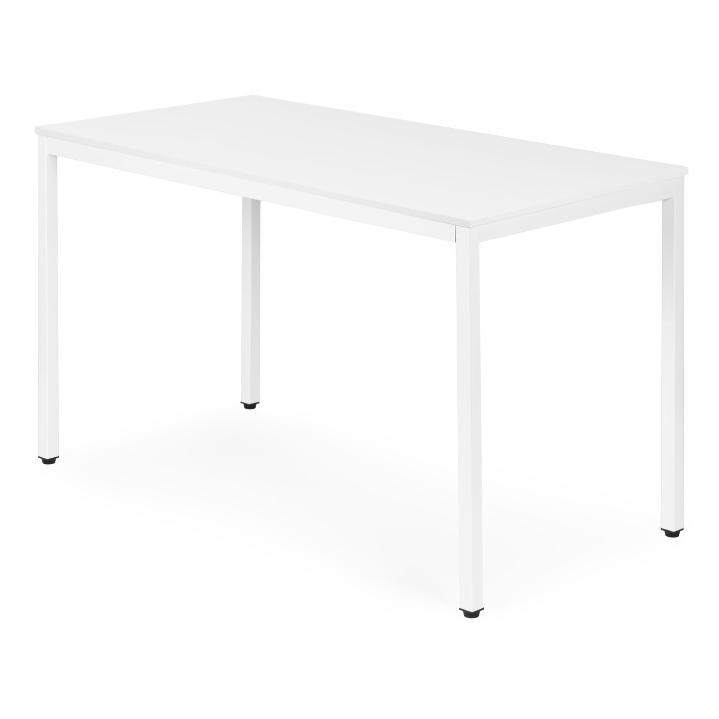 Dining Table/Desk, 120x60 cm, Seats 4-5, White MDF