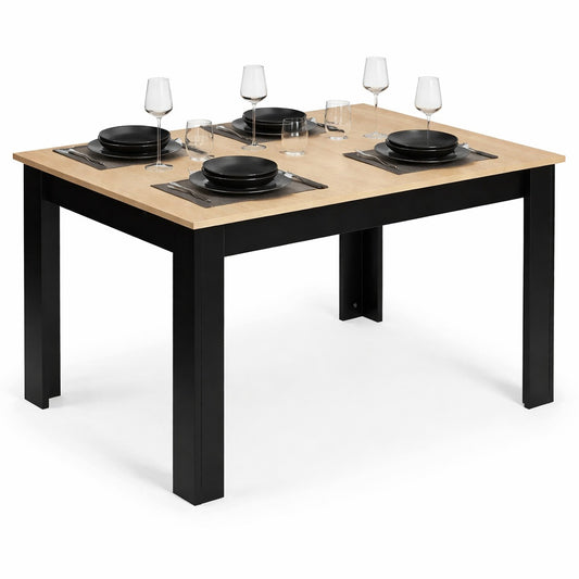 Dining Table for 4, 120x80 cm, MDF Melamine