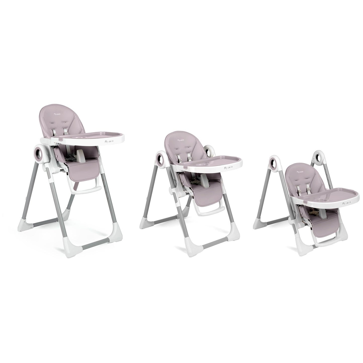 Dining chair with table Nukido Belo Light purple