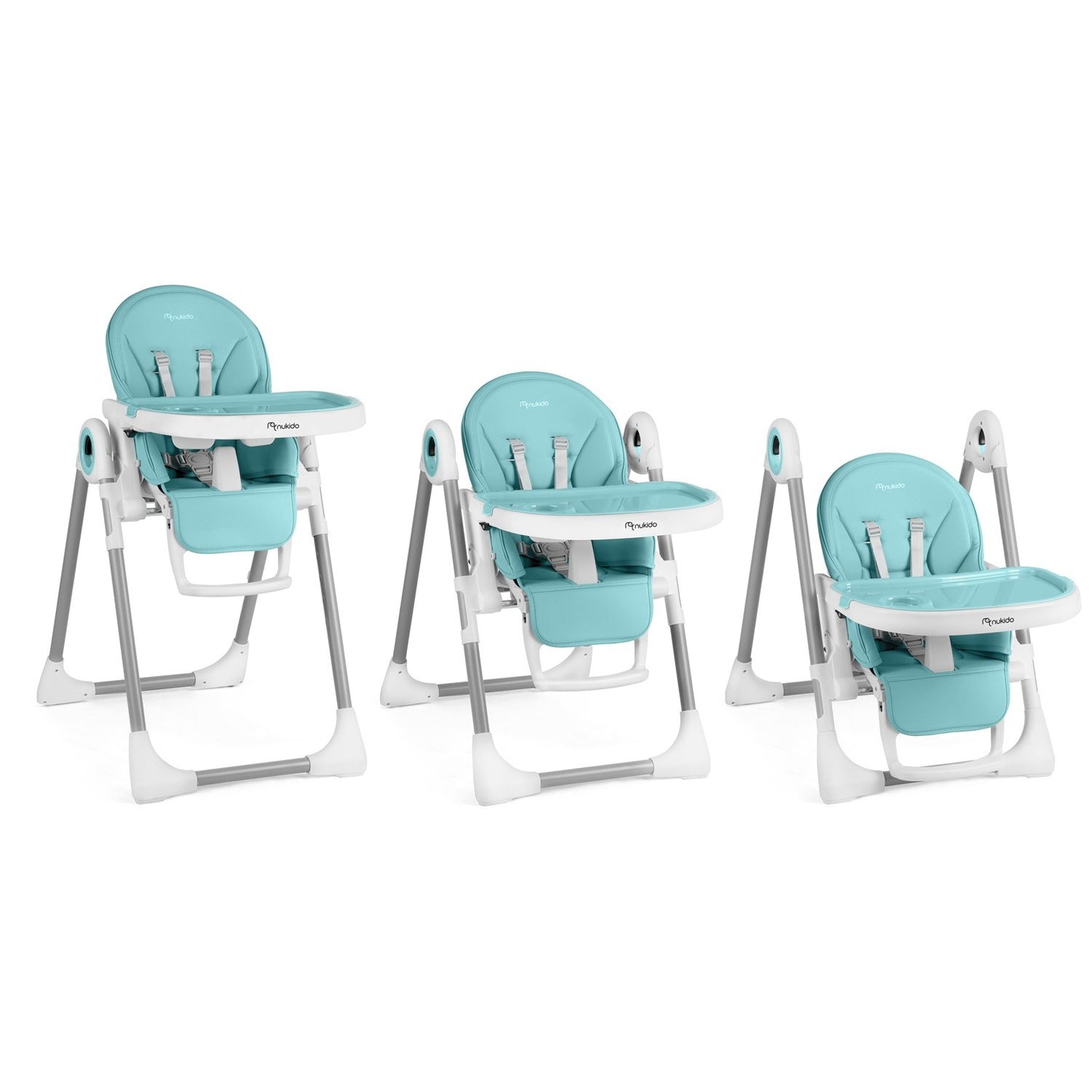 Dining chair with table and lounger, Belo blue