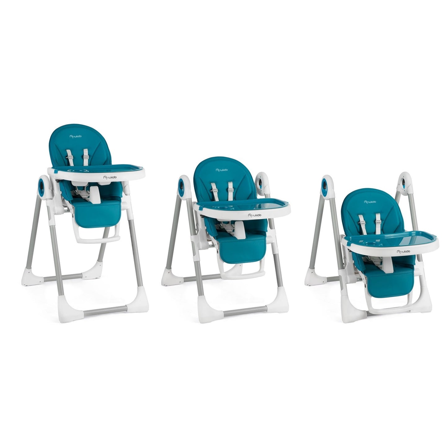 Dining chair with table and lounger Belo, dark blue