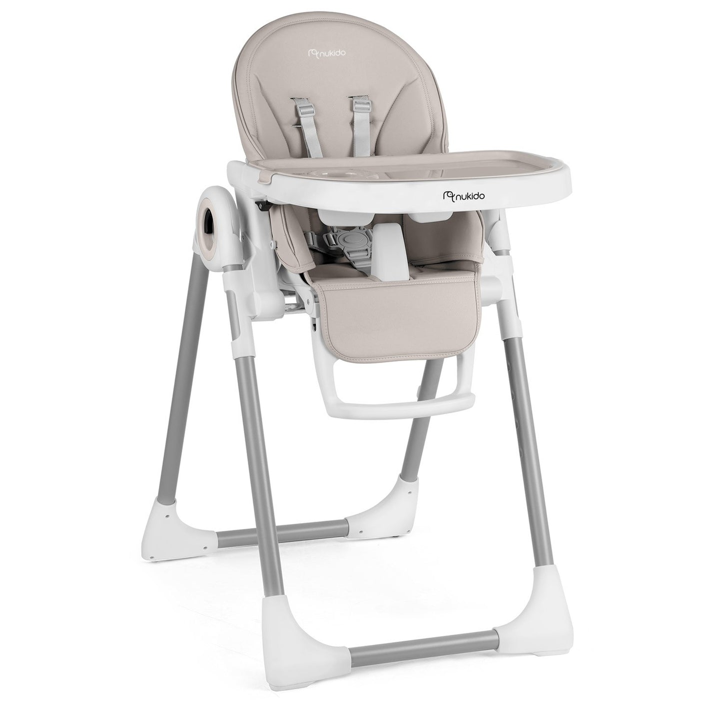 Dining chair with table and lounger Belo gray