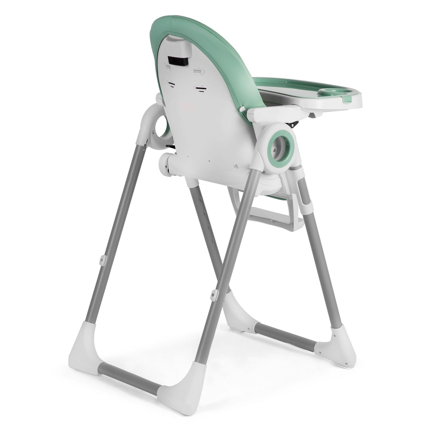 Dining chair with table and lying position Belo green
