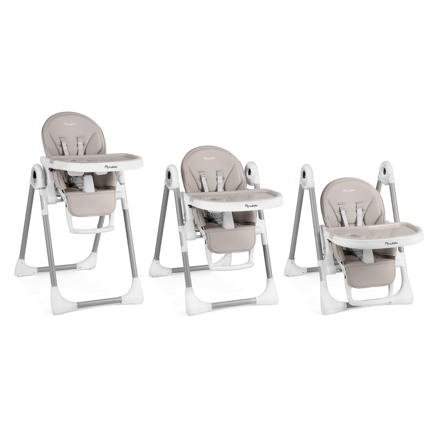 Dining chair with table, gray Belo rocking chair + toy arch