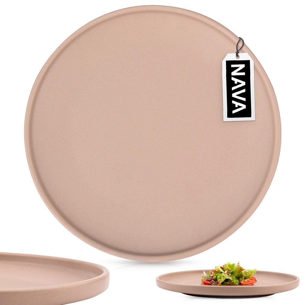 Dinner plate ceramic beige SOHO 27 cm