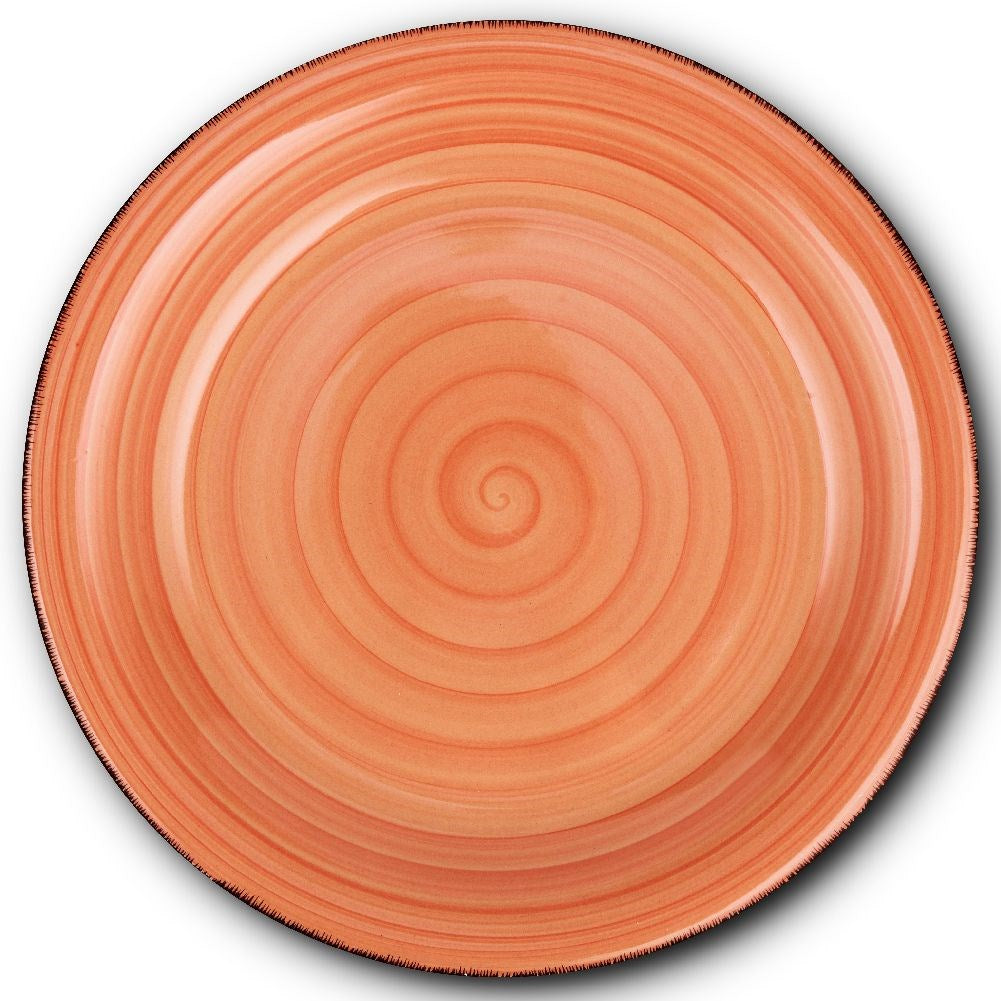 Dinner plate ceramic tiles LINES 27 cm