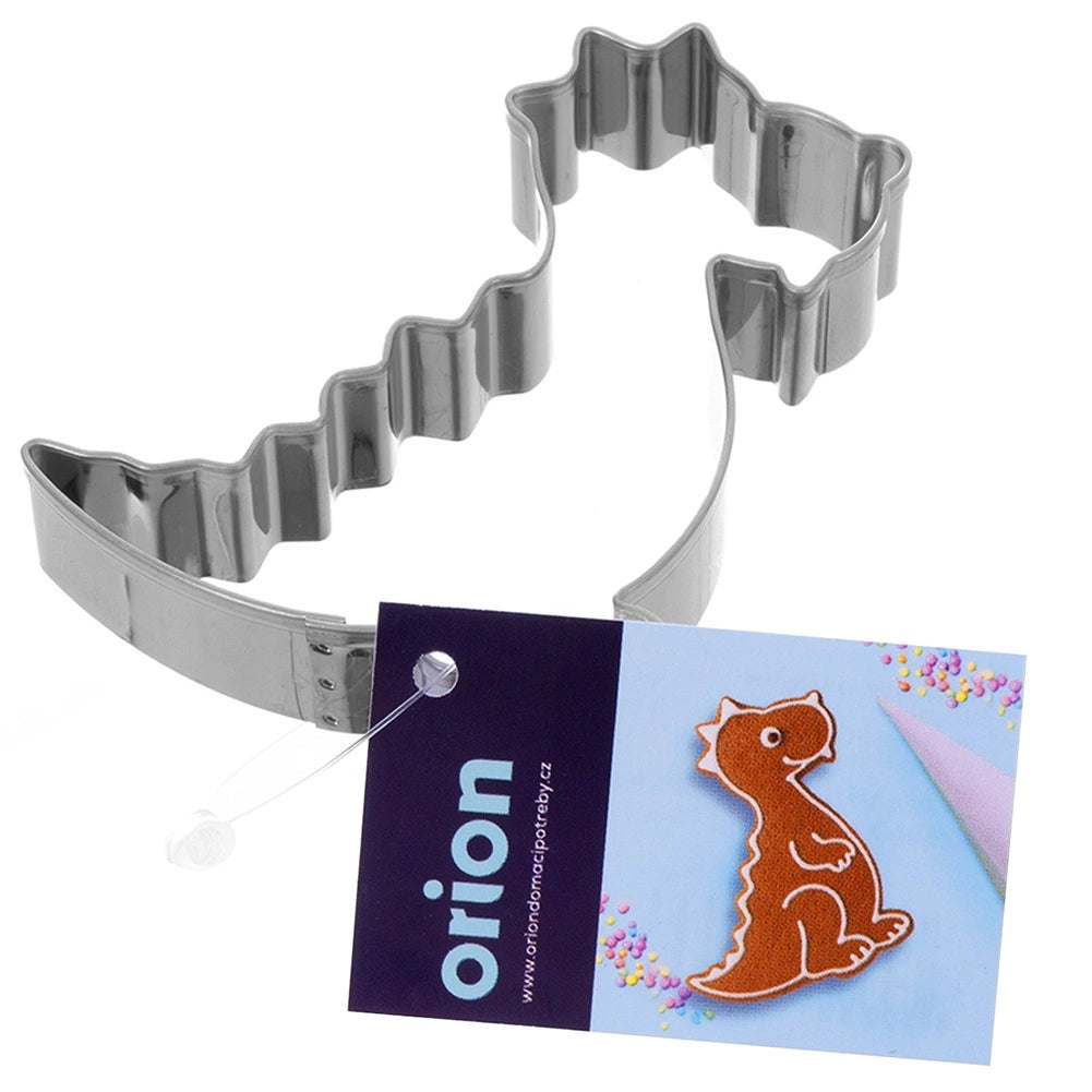 Dinosaur Cookie Cutter, Stainless Steel, 6.5 cm