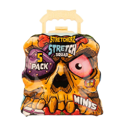 Dinosaur Skull Case with 5 Stretchable Mini Figures