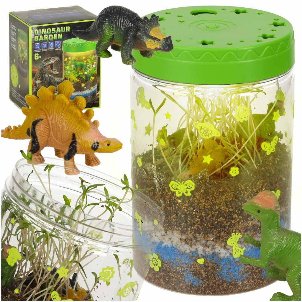 Dinosaur breeding terrarium projector with LED night light