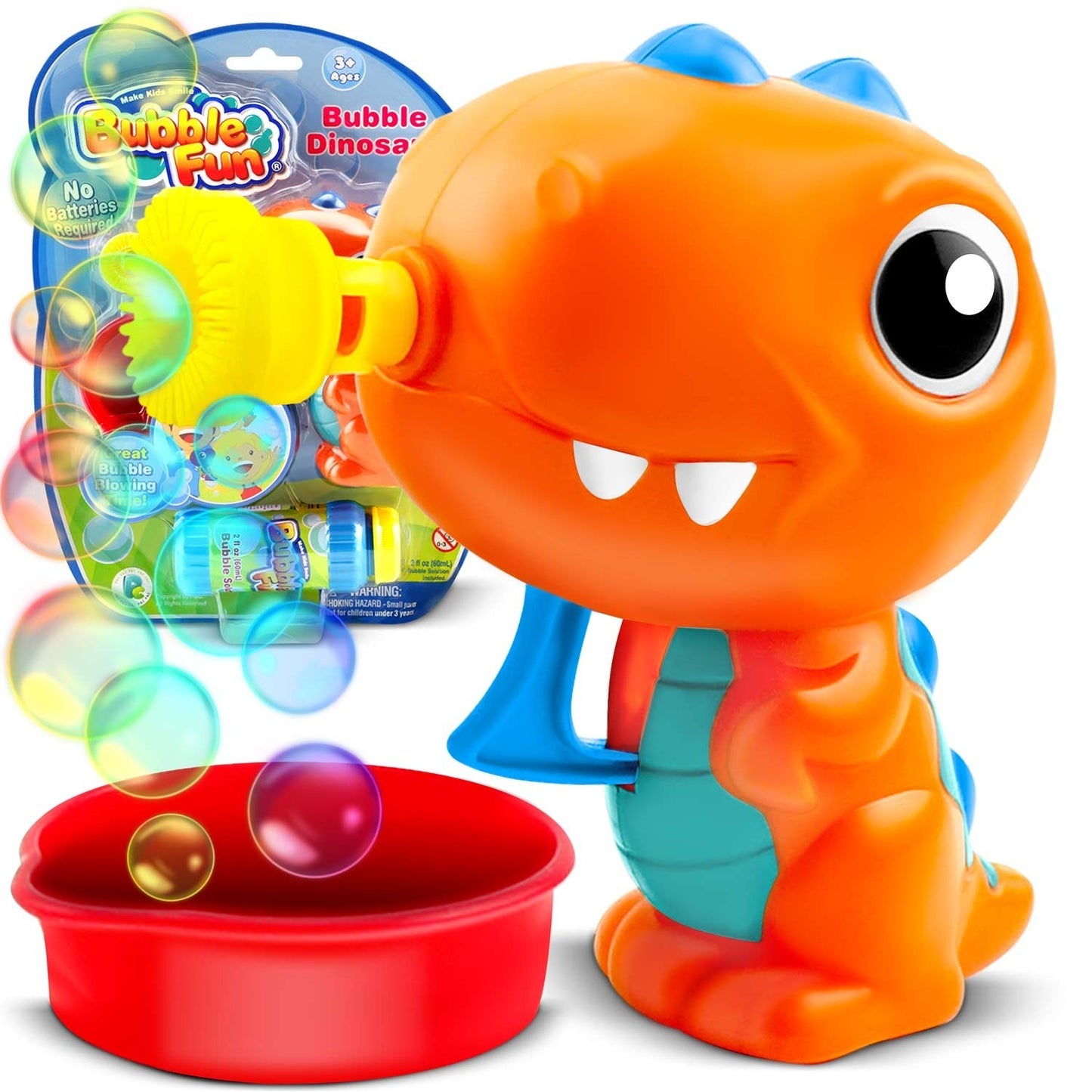 Dinosaur-shaped bubble machine for children - Ricokids RK-905