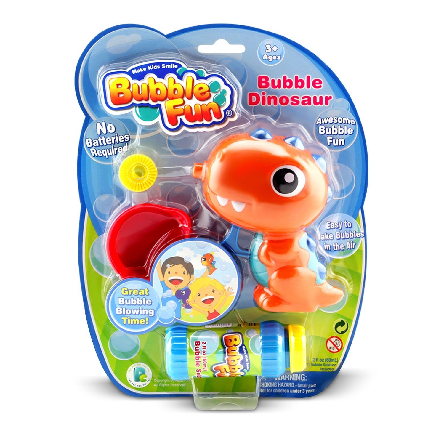 Dinosaur-shaped bubble machine for children - Ricokids RK-905