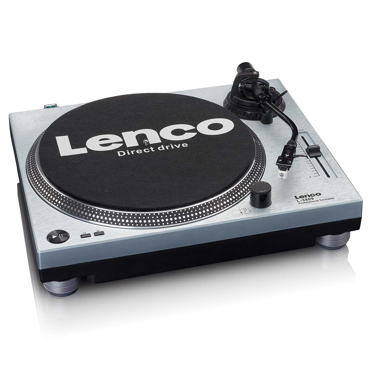 Direct Drive Turntable with USB Encoding, Metallic Blue