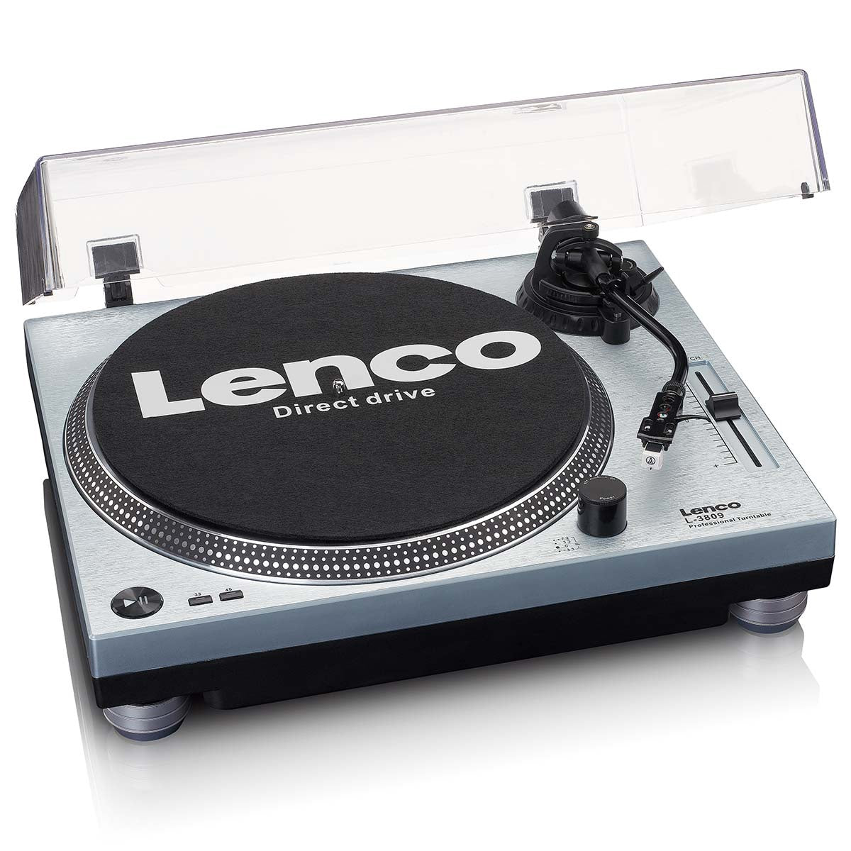 Direct Drive Turntable with USB Encoding, Metallic Blue