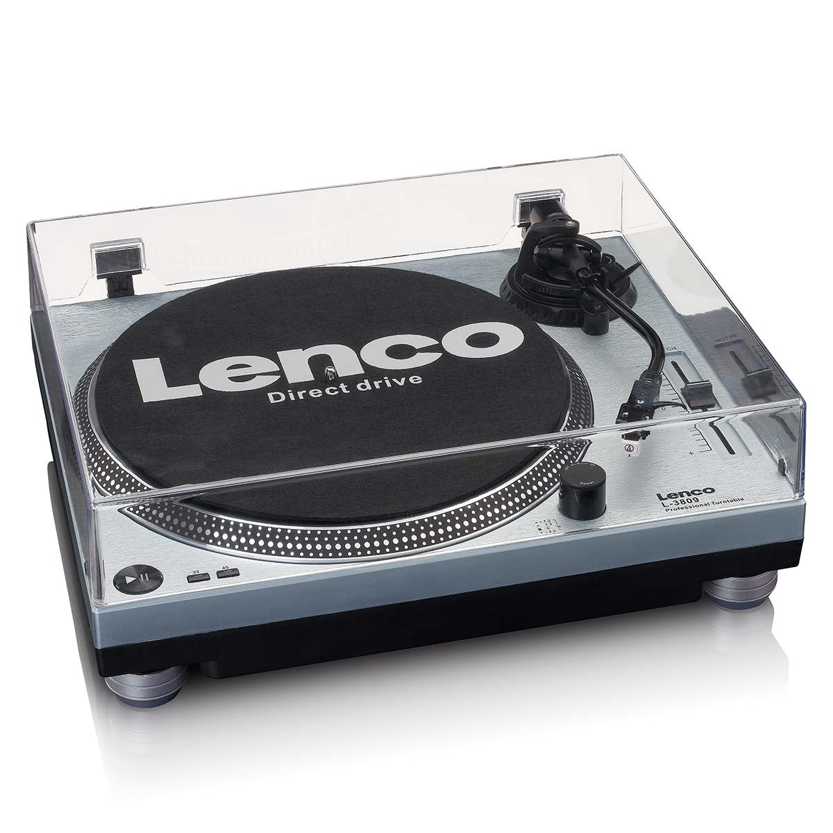Direct Drive Turntable with USB Encoding, Metallic Blue