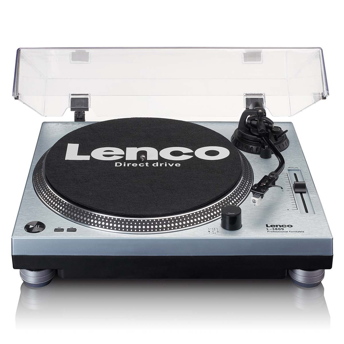 Direct Drive Turntable with USB Encoding, Metallic Blue