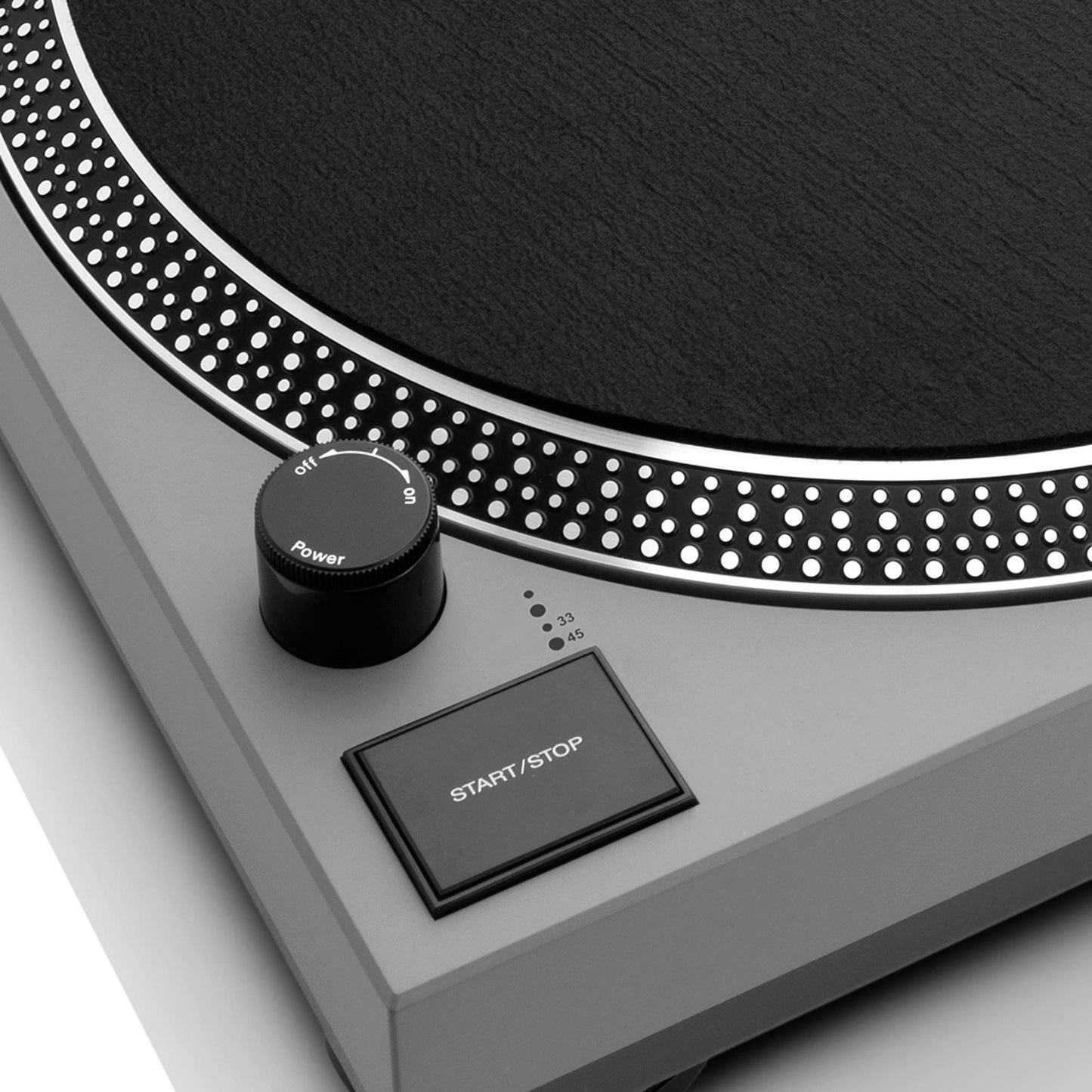 Direct Drive Turntable with USB Recording, Grey