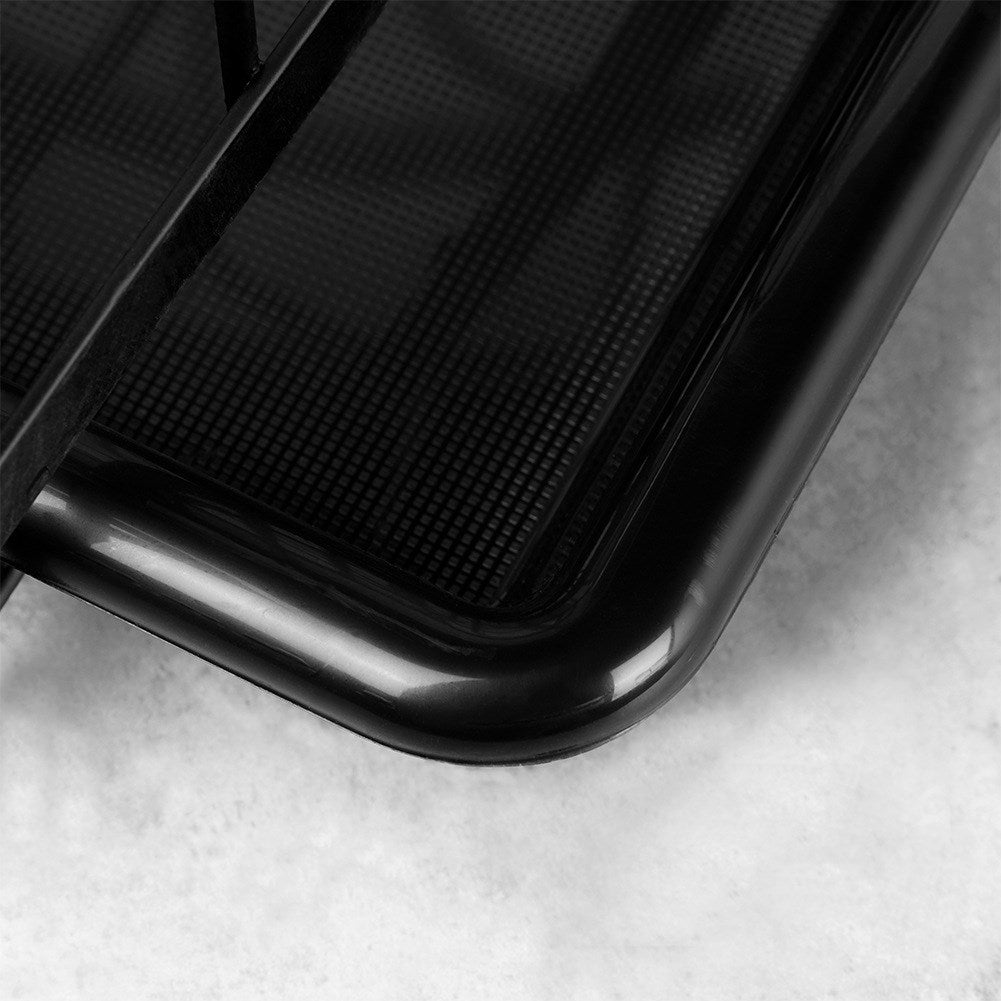 Dish drainer black 39x16x14.5 cm