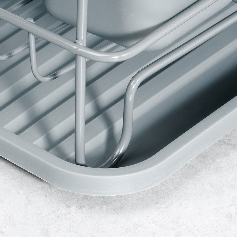 Dish drainer gray 42.5x32x14.5 cm