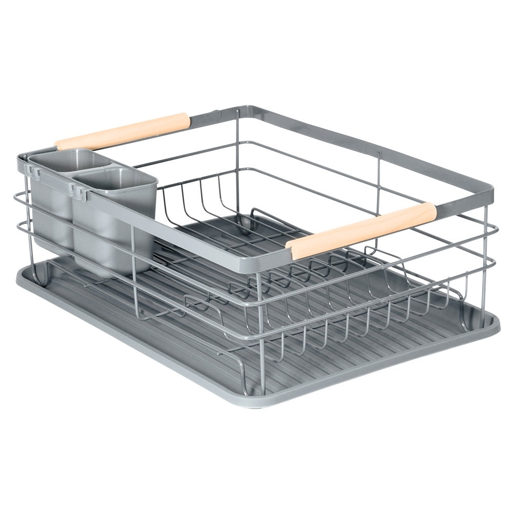 Dish drainer gray 42.5x32x14.5 cm