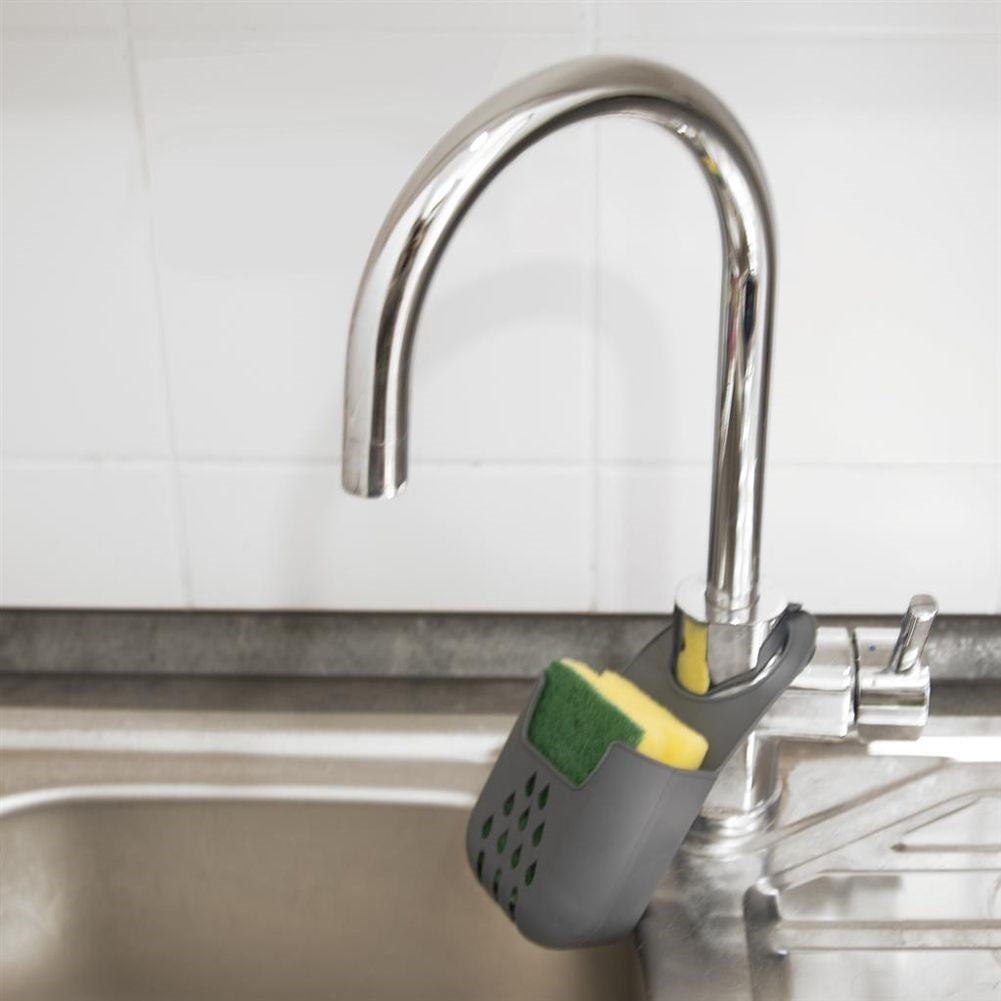 Dish holder with Sponge for Clean Sink