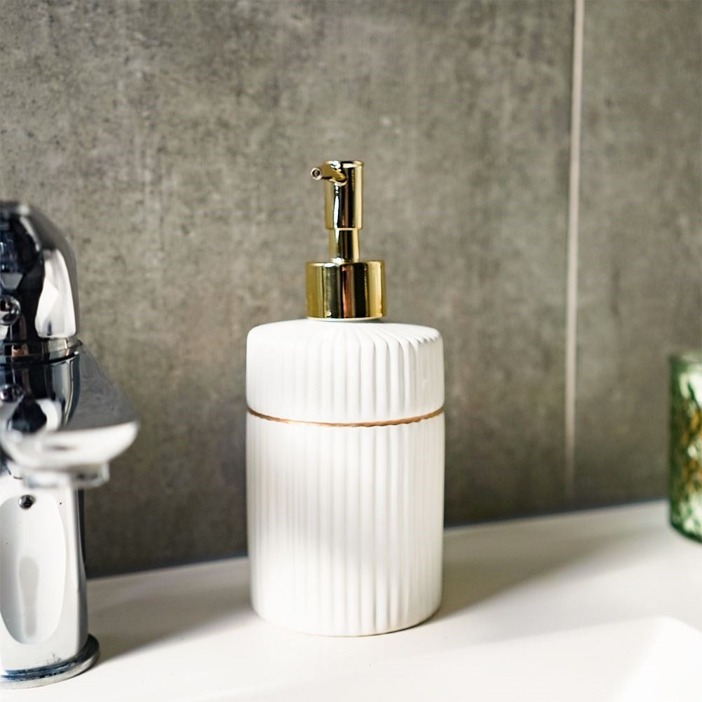 Dishwashing detergent/soap dispenser: Easy to fill, elegant for kitchen/bathroom