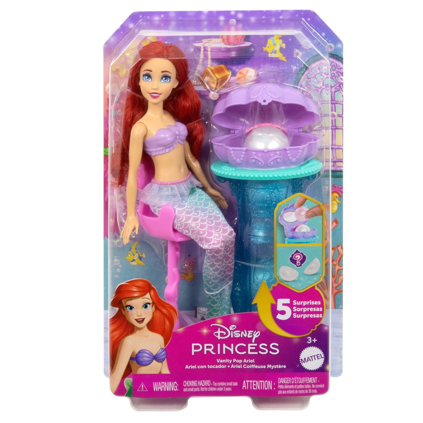 Disney Princess Ariel Mermaid Surprise Playset