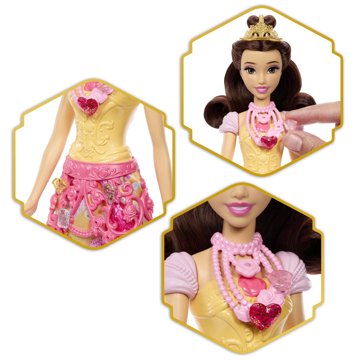 Disney Princess Belle Wand with Doll and Accessories