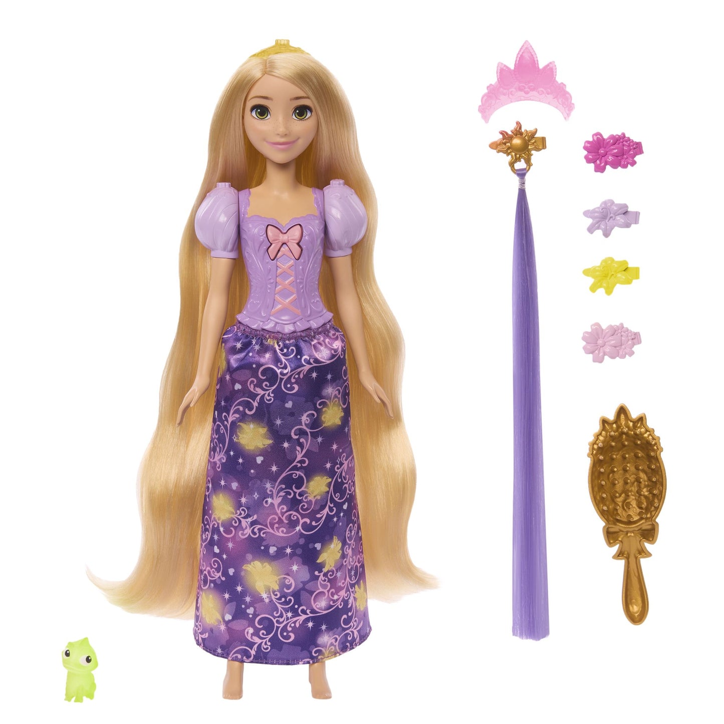 Disney Princess Rapunzel Doll with Color-Changing Hair