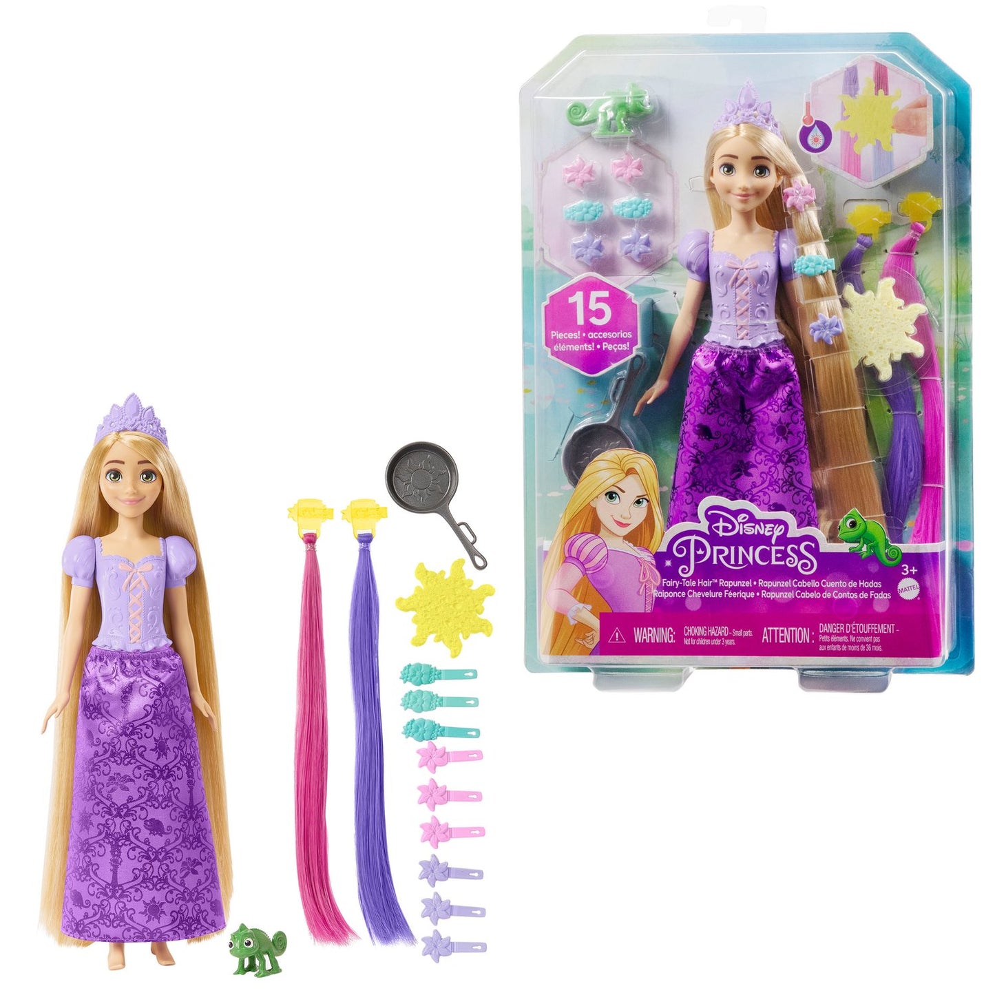 Disney Princess Rapunzel Feature Hair