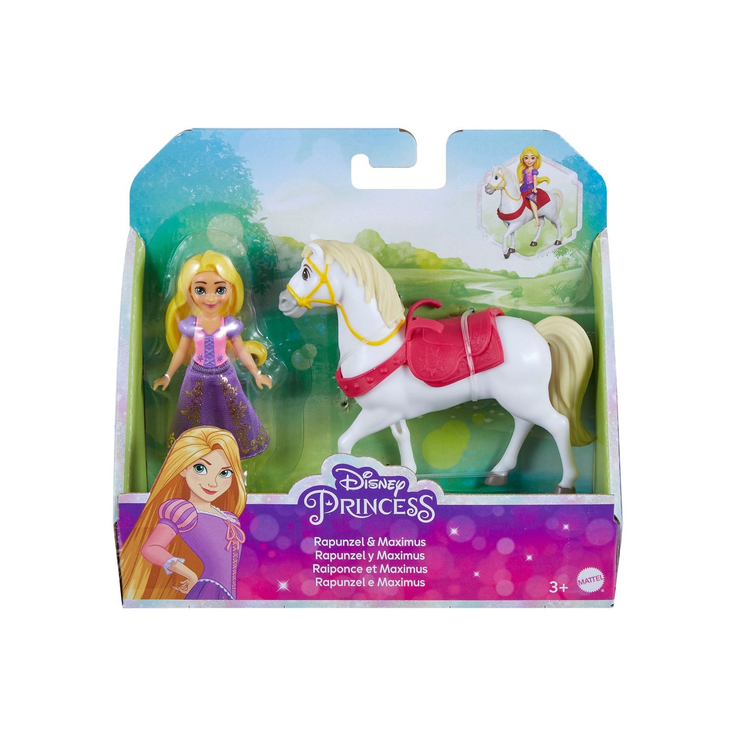 Disney Princess Rapunzel & Horse Small Doll