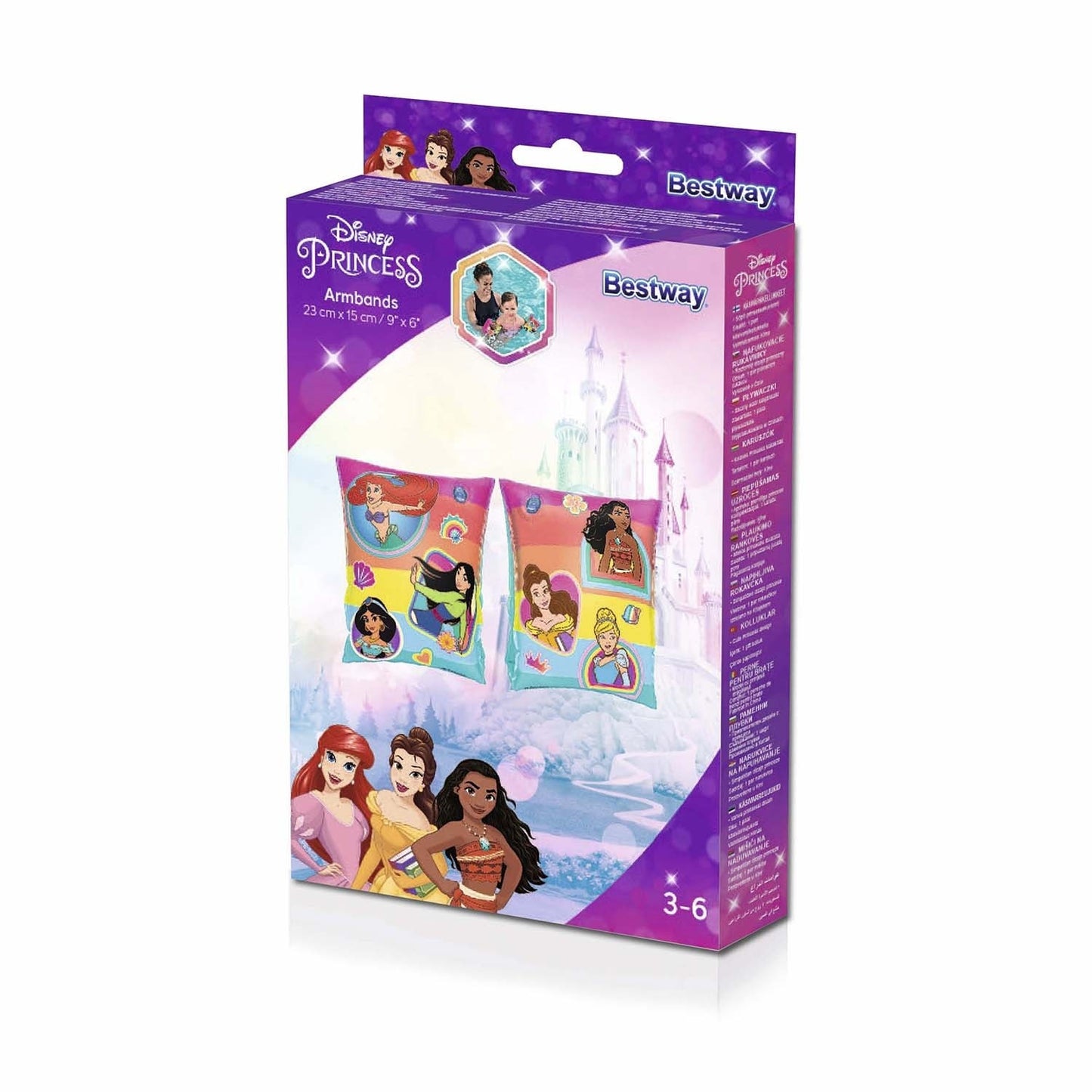 Disney Princess swimming sleeves 23 x 15 cm Bestway 91041